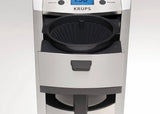 Krups KM8105 12-Cup Die-Cast Programmable Coffee Maker with Stainless